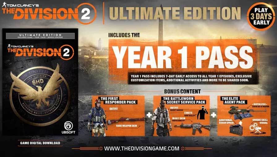 THE DIVISION 2 ULTIMATE EDITION